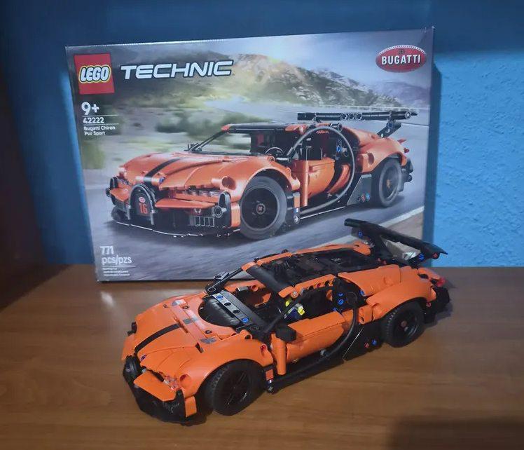 LEGO Technic Hipercarro Bugatti Chiron Pur Sport 42222