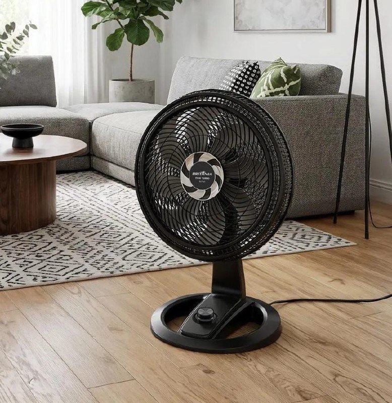 Ventilador Britânia 2 em 1 Maxx Force Silencioso 174W BVT481 110V