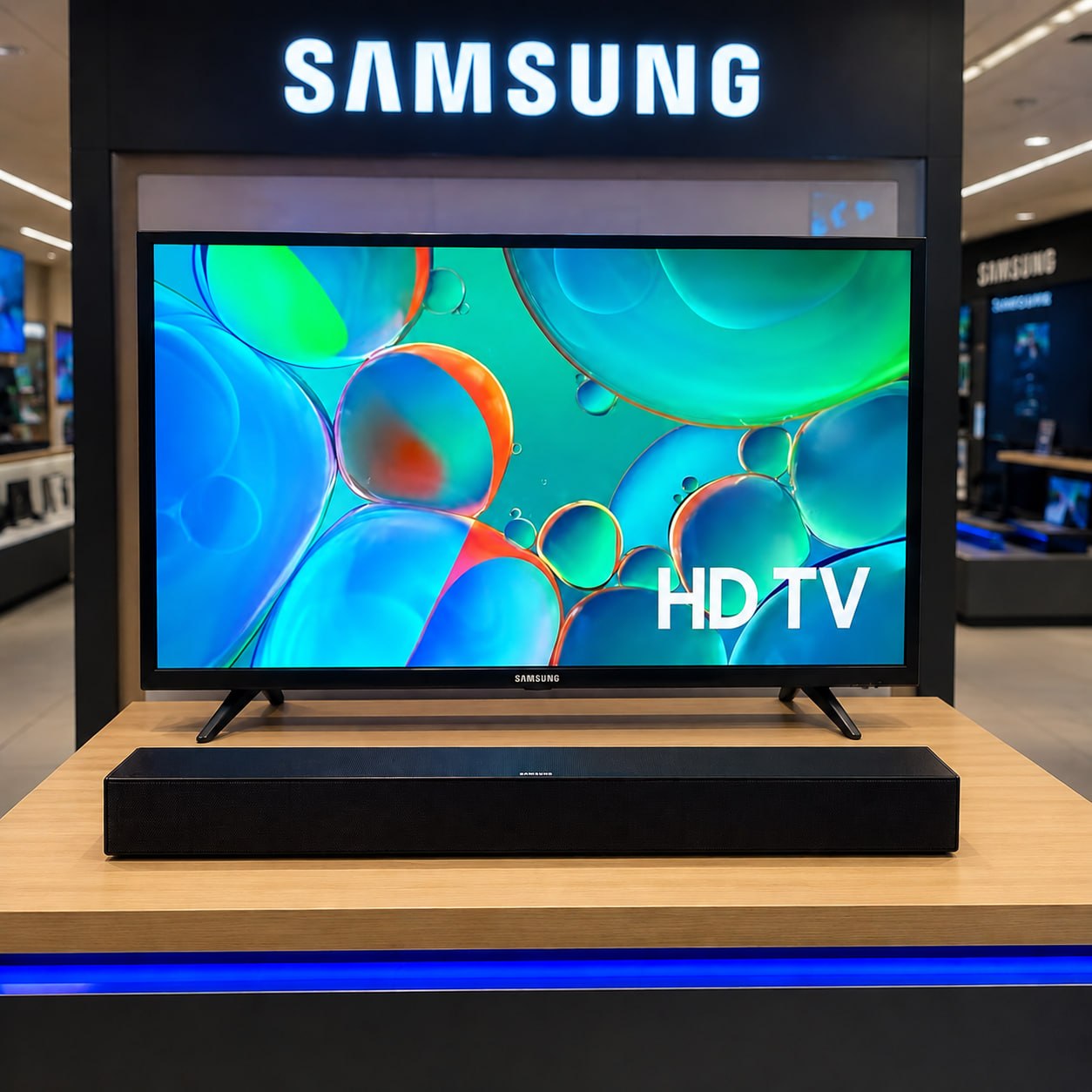 Samsung Smart TV 32" HD H5000F + Soundbar HW-B400F Combo