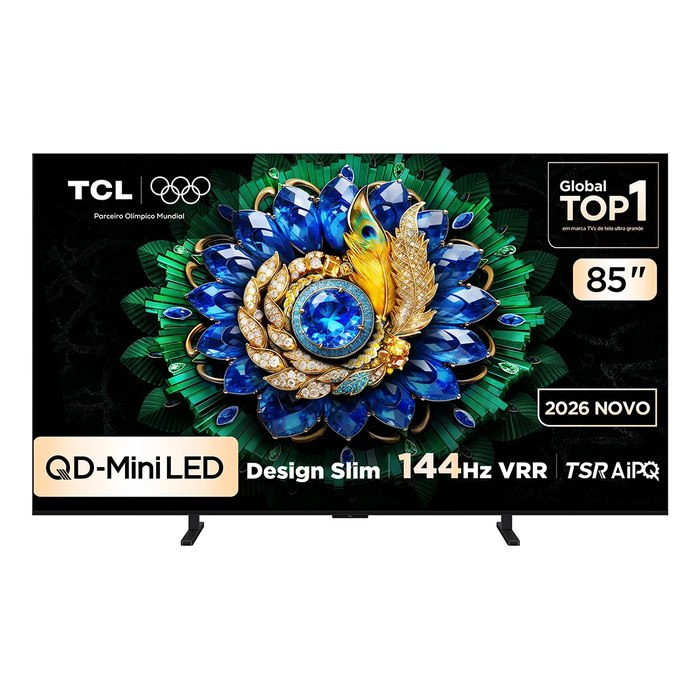 Smart TV TCL 85" A400M QD-Mini LED 4K 120Hz