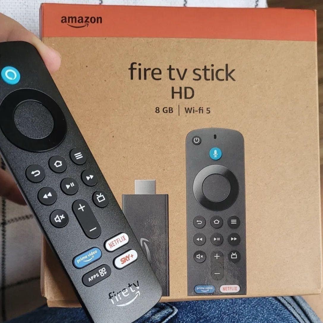 Fire TV Stick HD com Controle Remoto por Voz Alexa