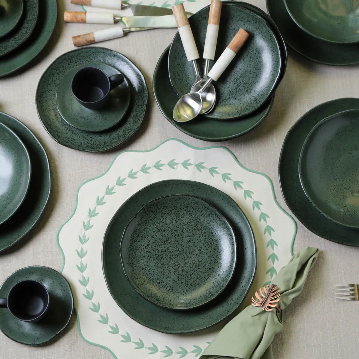 Aparelho de Jantar 30 Peças Porto Brasil Arauco Stoneware