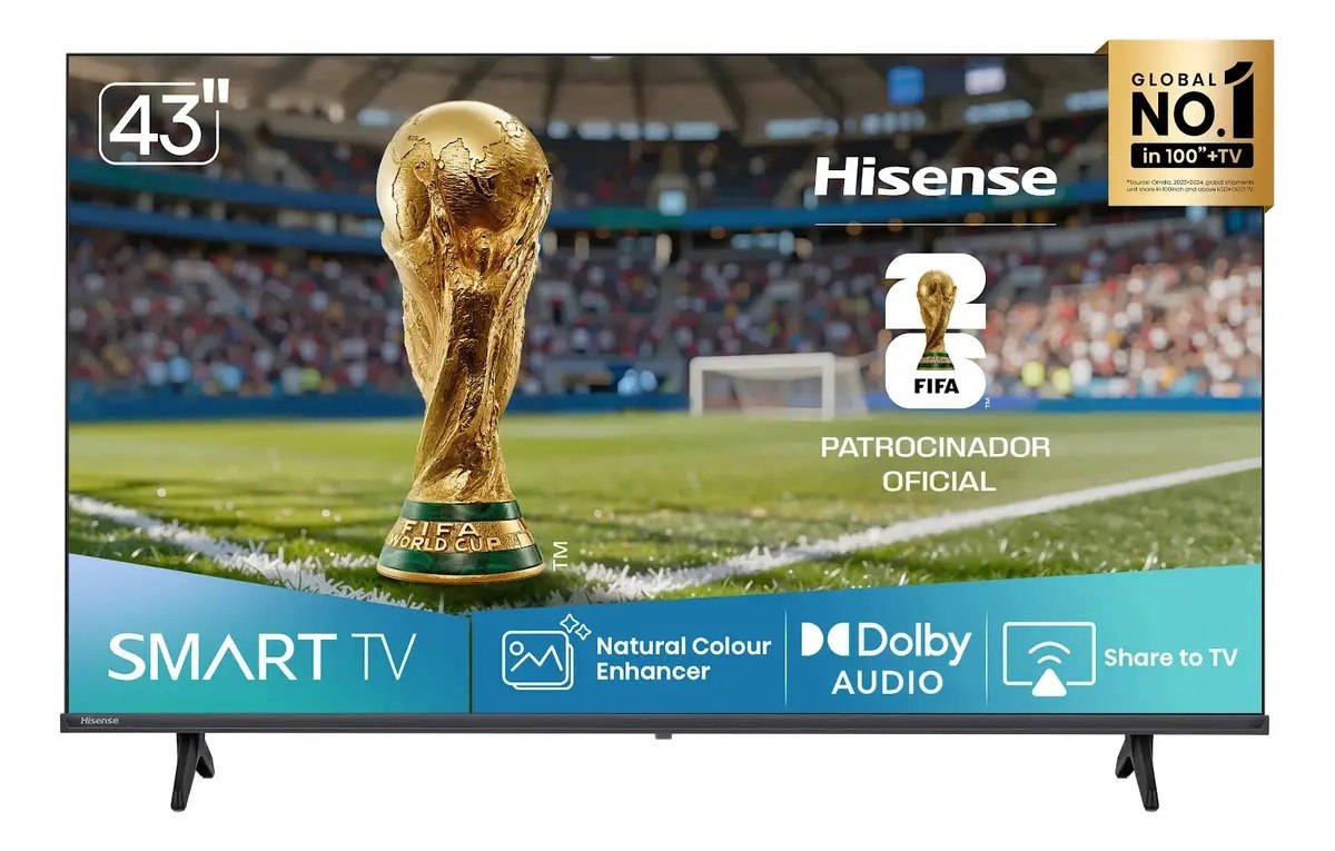 Hisense Smart TV FHD 43" com HDR10