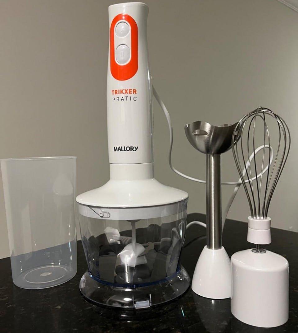 Mixer Mallory Trikxer Pratic 3 em 1 800ml 500W 220V