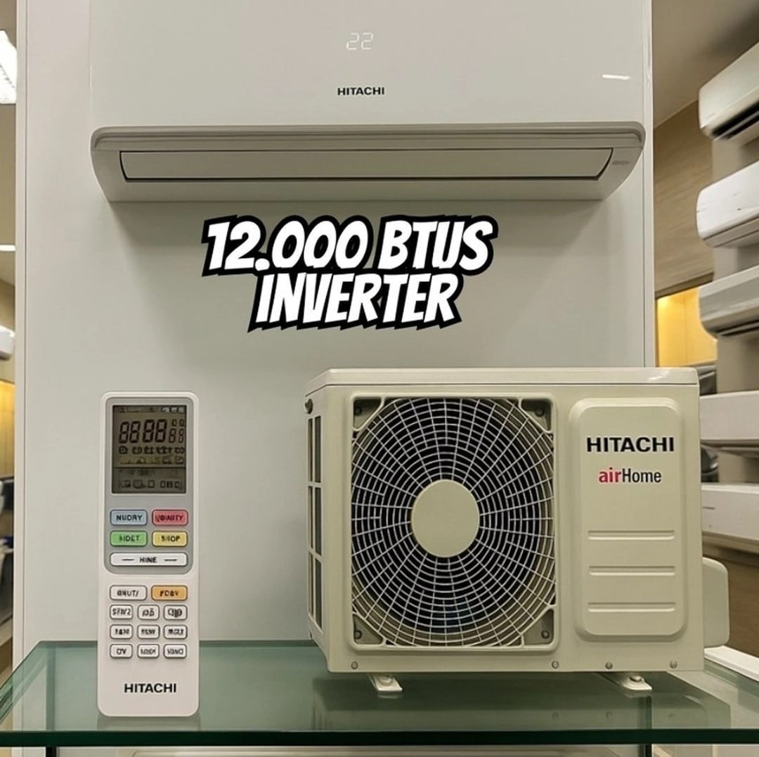 Ar Condicionado Split Hi Wall Inverter Hitachi 12.000 Btus