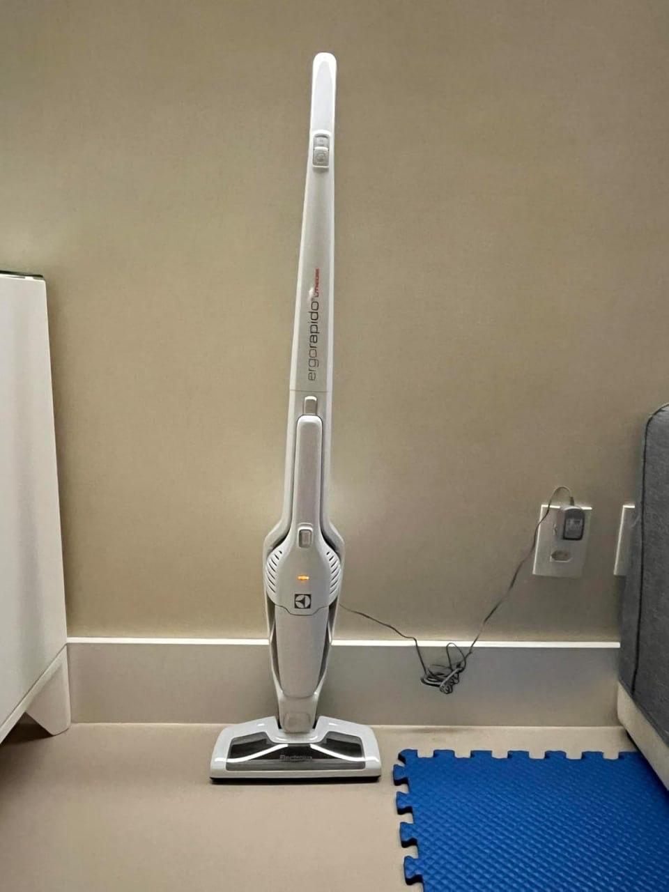 Aspirador de Pó Vertical Sem Fio Electrolux Ergorapido 2 em 1 Cyclone
