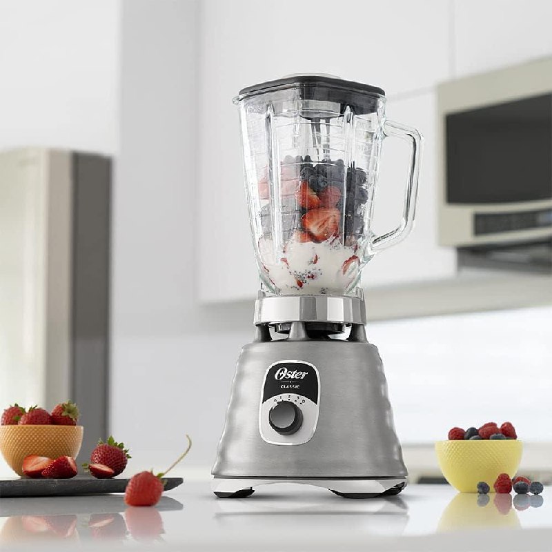 Liquidificador New Osterizer Clássico Aço Escovado 1,25L 220V
