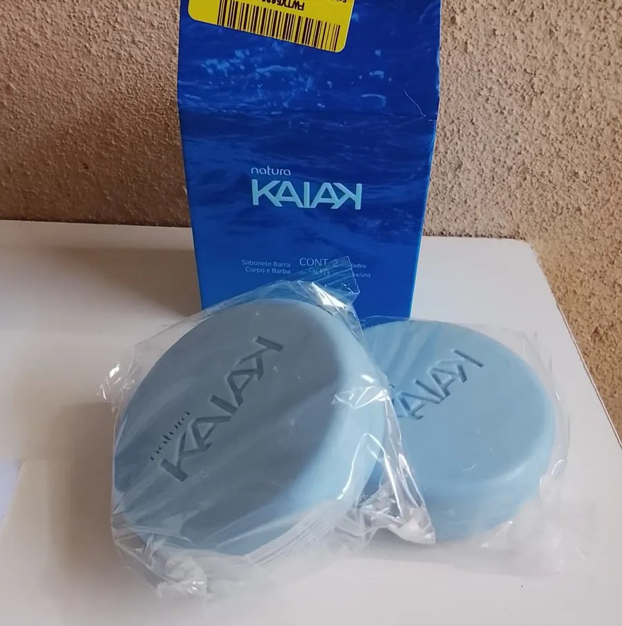 Kit 2 Sabonetes Kaiak Clássico Natura