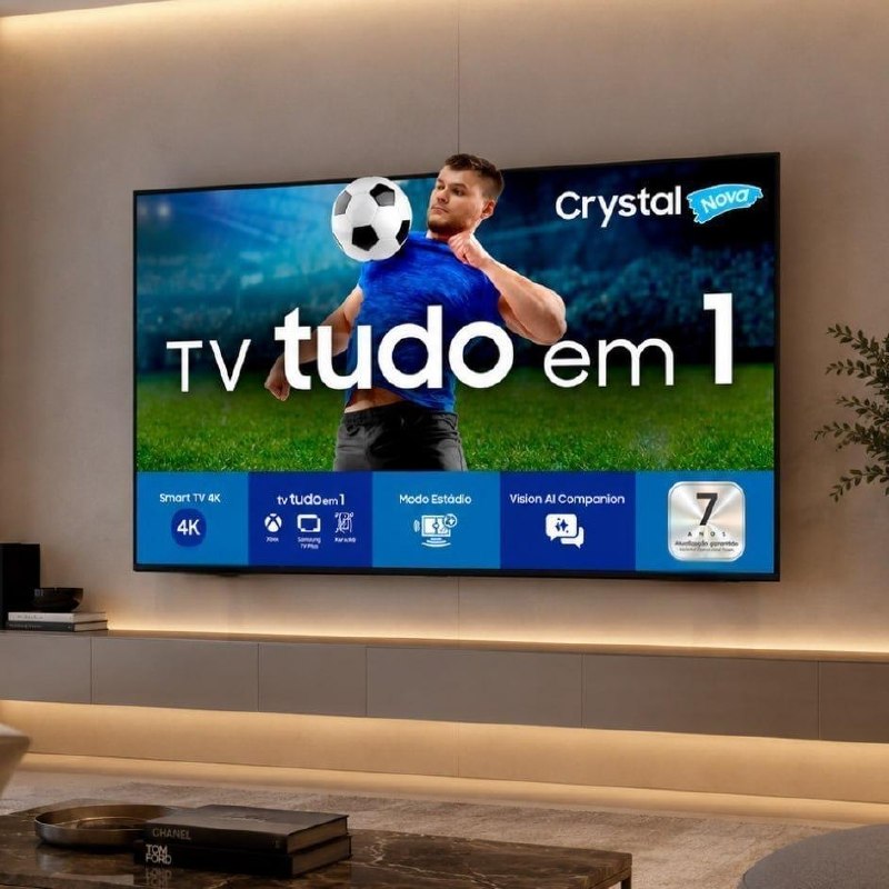 Smart TV 58" Samsung Crystal UHD 4K U8500F 2025