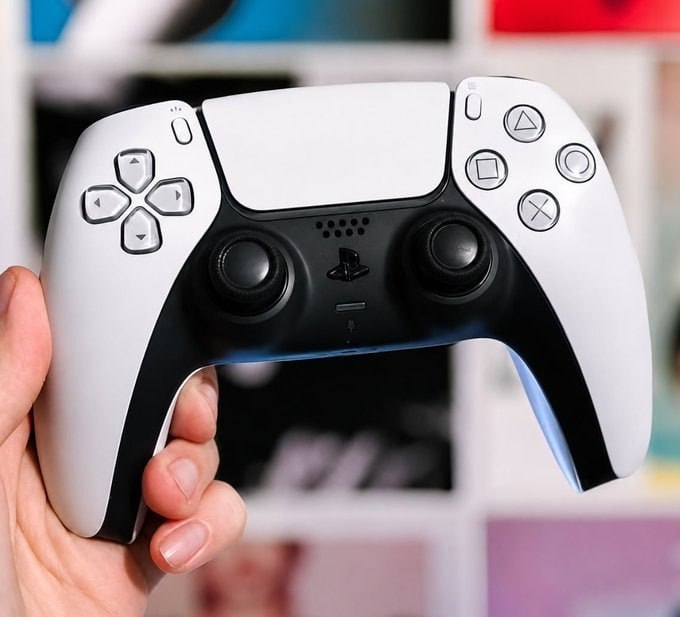 Controle sem fio PlayStation DualSense Branco