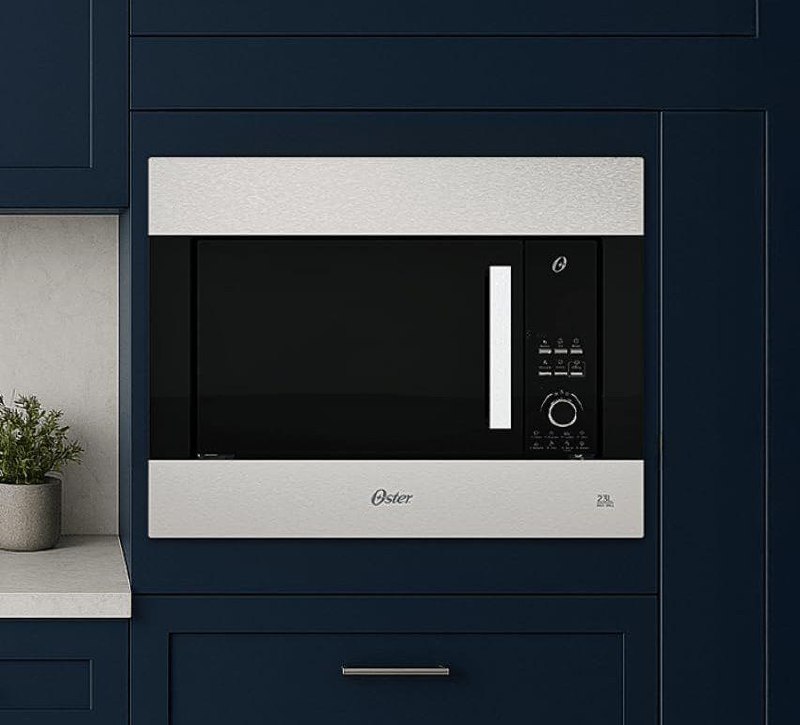Forno Micro-ondas Oster Black Inox 23L 110V