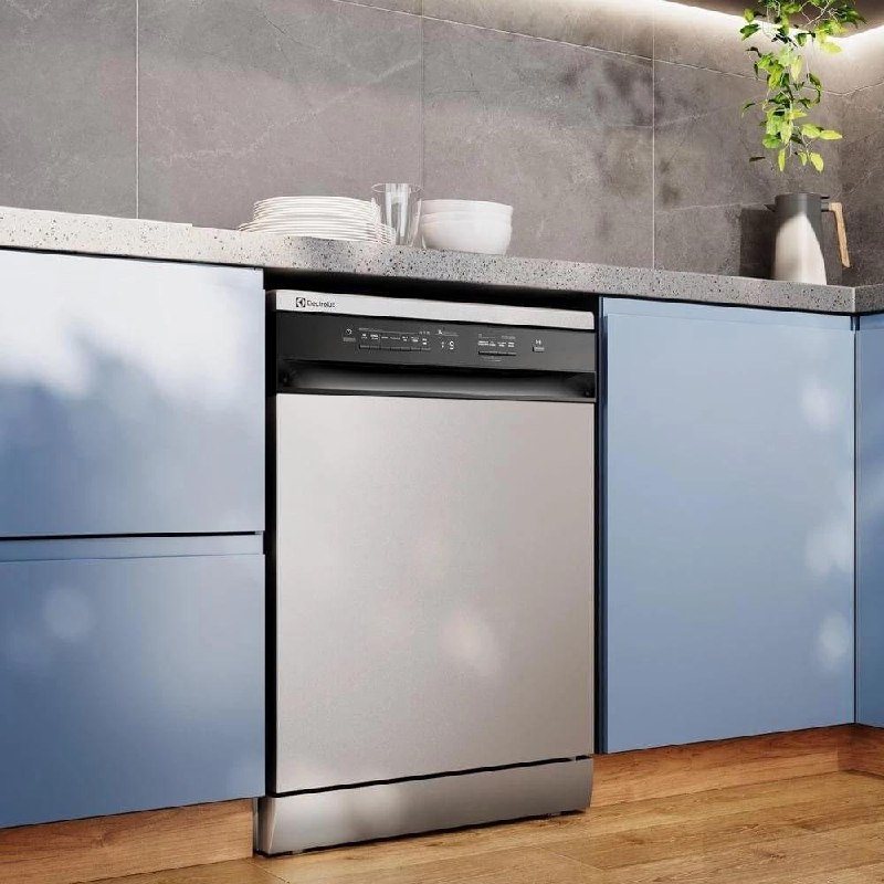 Lava-Louça Electrolux 14 Serviços Inox LS14E com Lava & Seca