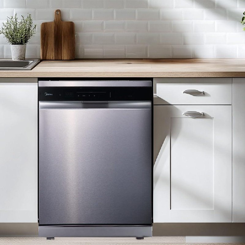 Lava Louças 14 Serviços Inox Smart Home Midea 110V