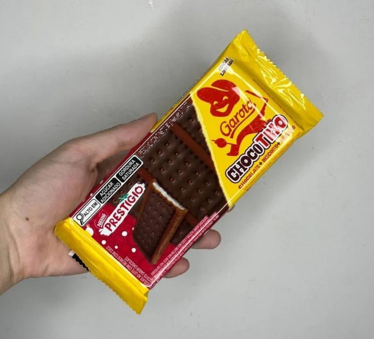 Chocolate ChocoTrio Prestígio Garoto 90g