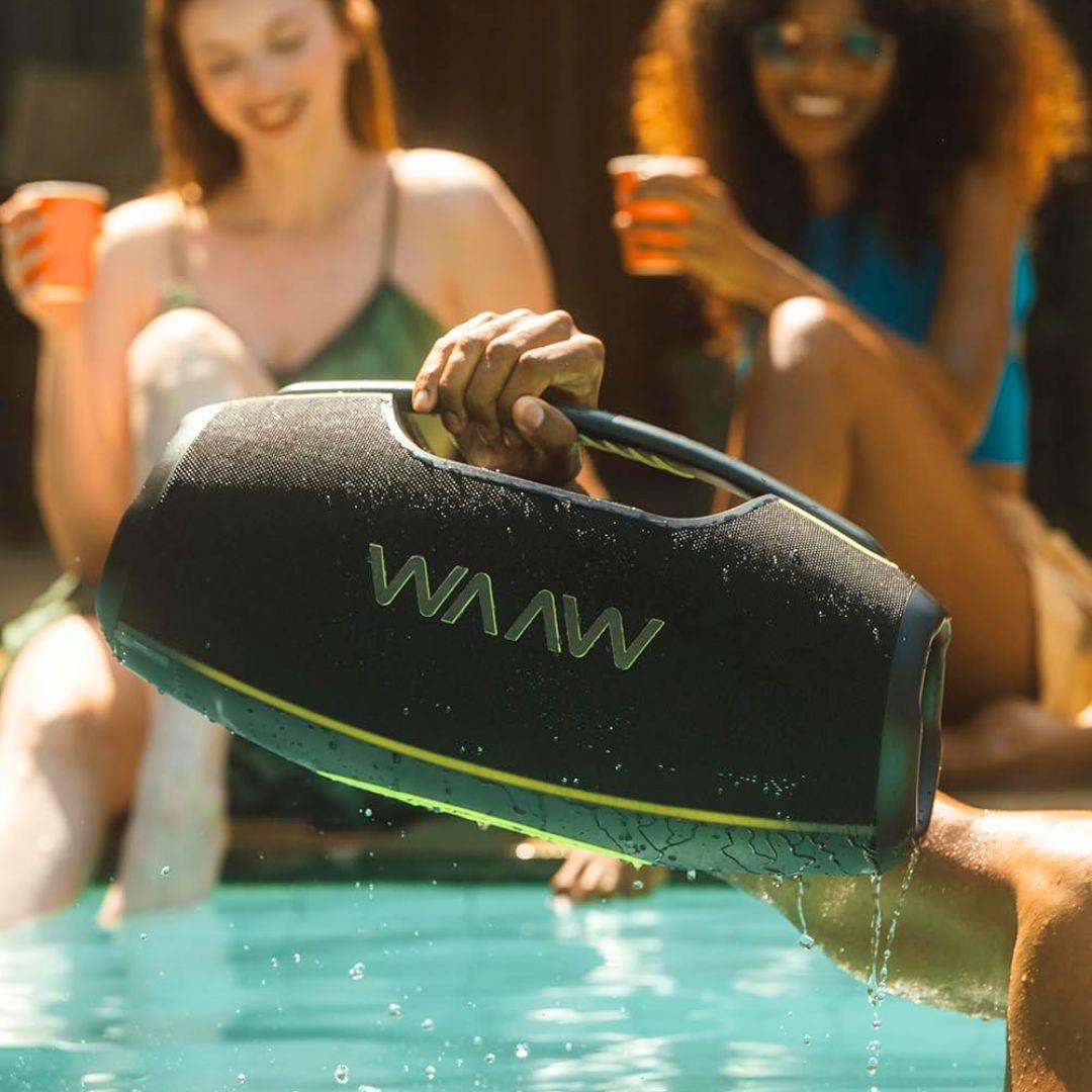Caixa de Som WAAW by Alok Hyperboom 1000 Bluetooth