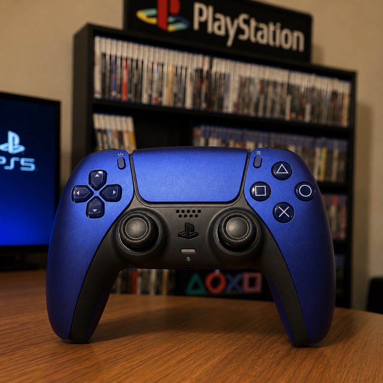 Controle Dualsense PS5 Azul Cobalto Sem Fio