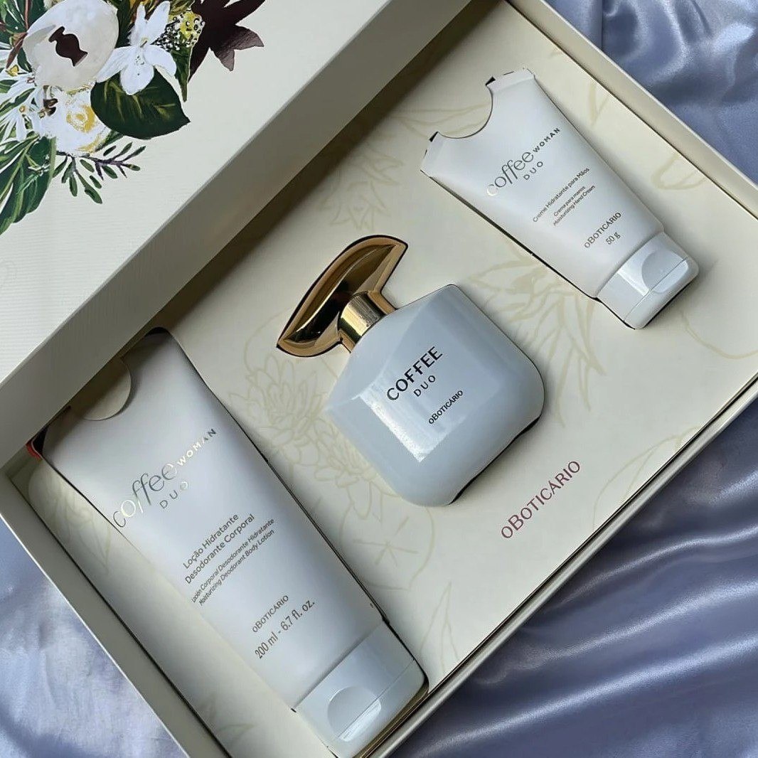Kit Coffee Woman O Boticário - Colônia, Loção e Creme