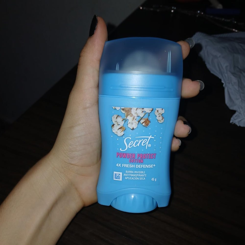 Desodorante Antitranspirante Secret Proteção Algodão 45g