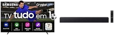 Samsung Smart TV 50" Crystal UHD 4K U8600F 2025 + Soundbar