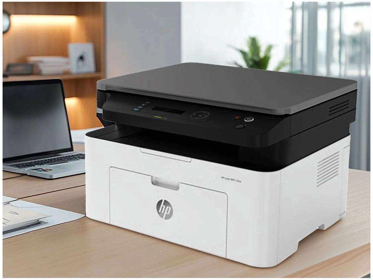 Impressora Multifuncional HP Laser 135W Monocromática USB