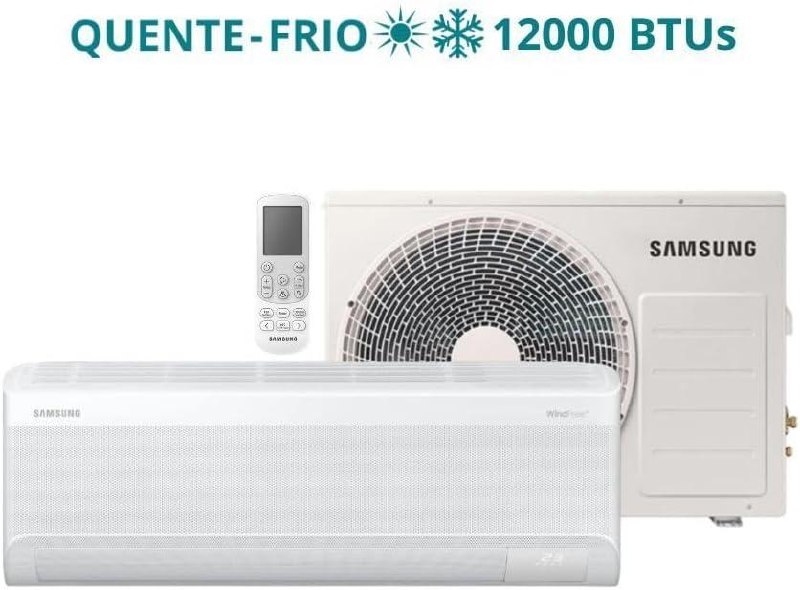 Ar Condicionado Split Inverter Samsung WindFree AI Pro 12000 BTUs