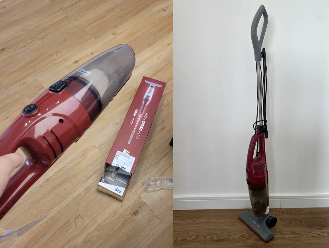 Aspirador de Pó Vertical WAP 3 em 1 1350W 127/220V