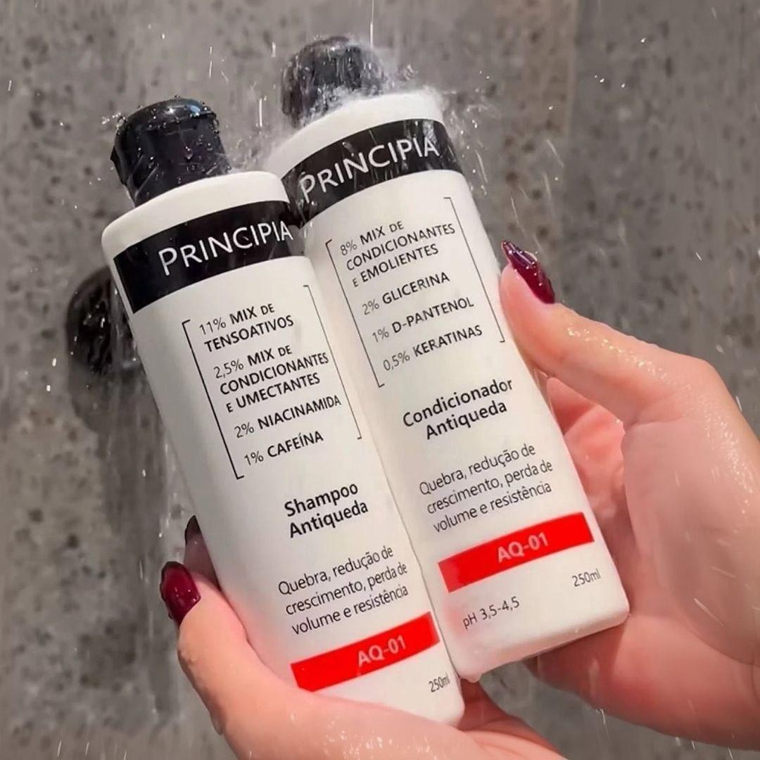 Kit Principia Shampoo e Condicionador Antiqueda AQ-01 250ml