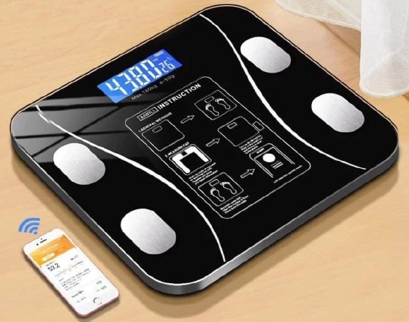 Balança Medição Corporal Bluetooth até 180kg