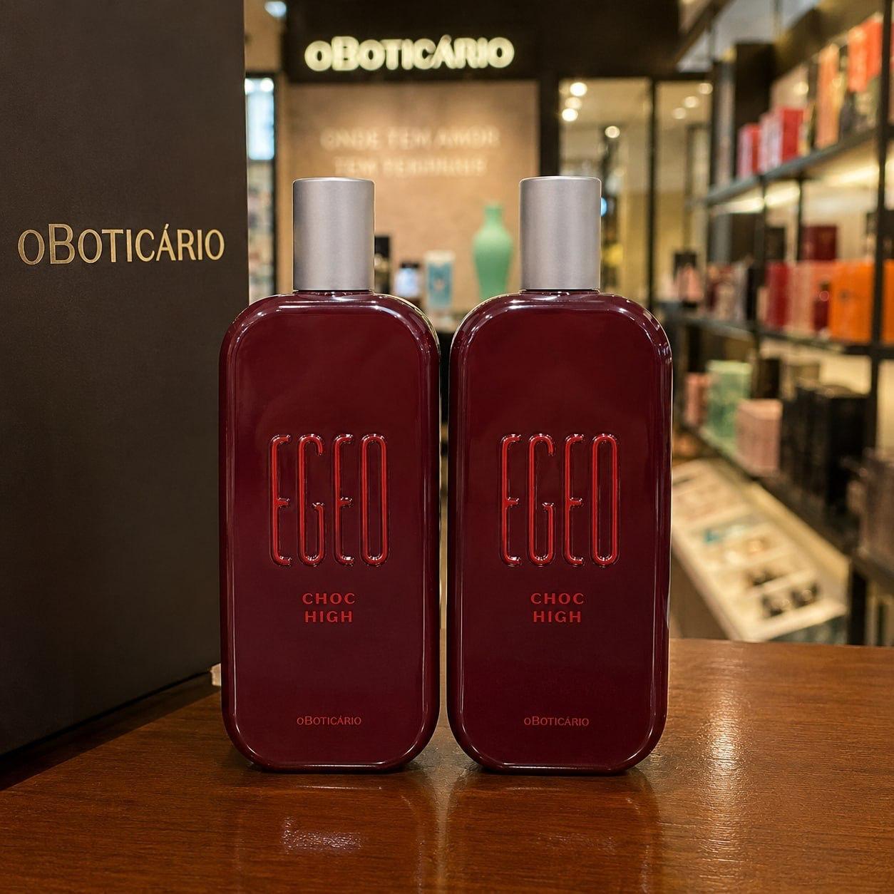 Colônia Boticário Egeo Choc High 90ml Gourmand Vegano Unissex