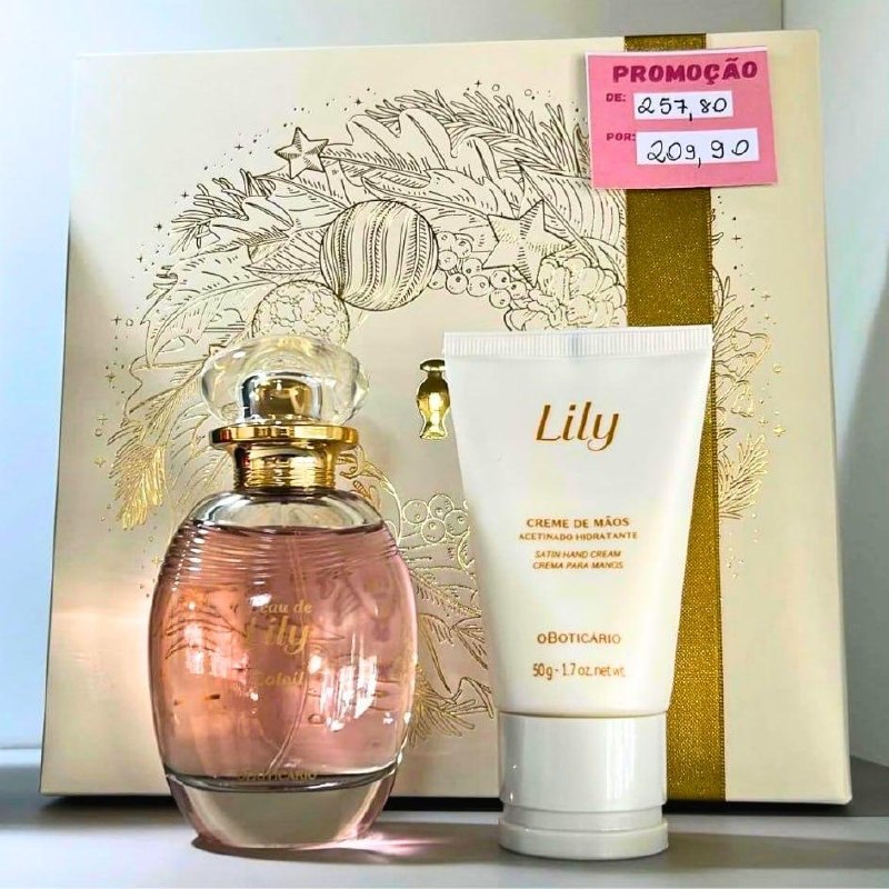 Lily Soleil Kit Presente 2 Itens O Boticário