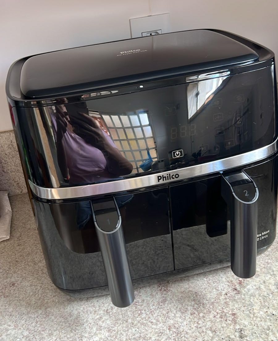 Air Fryer Philco 10L Cesto Duplo 2000W PAF10A 220V