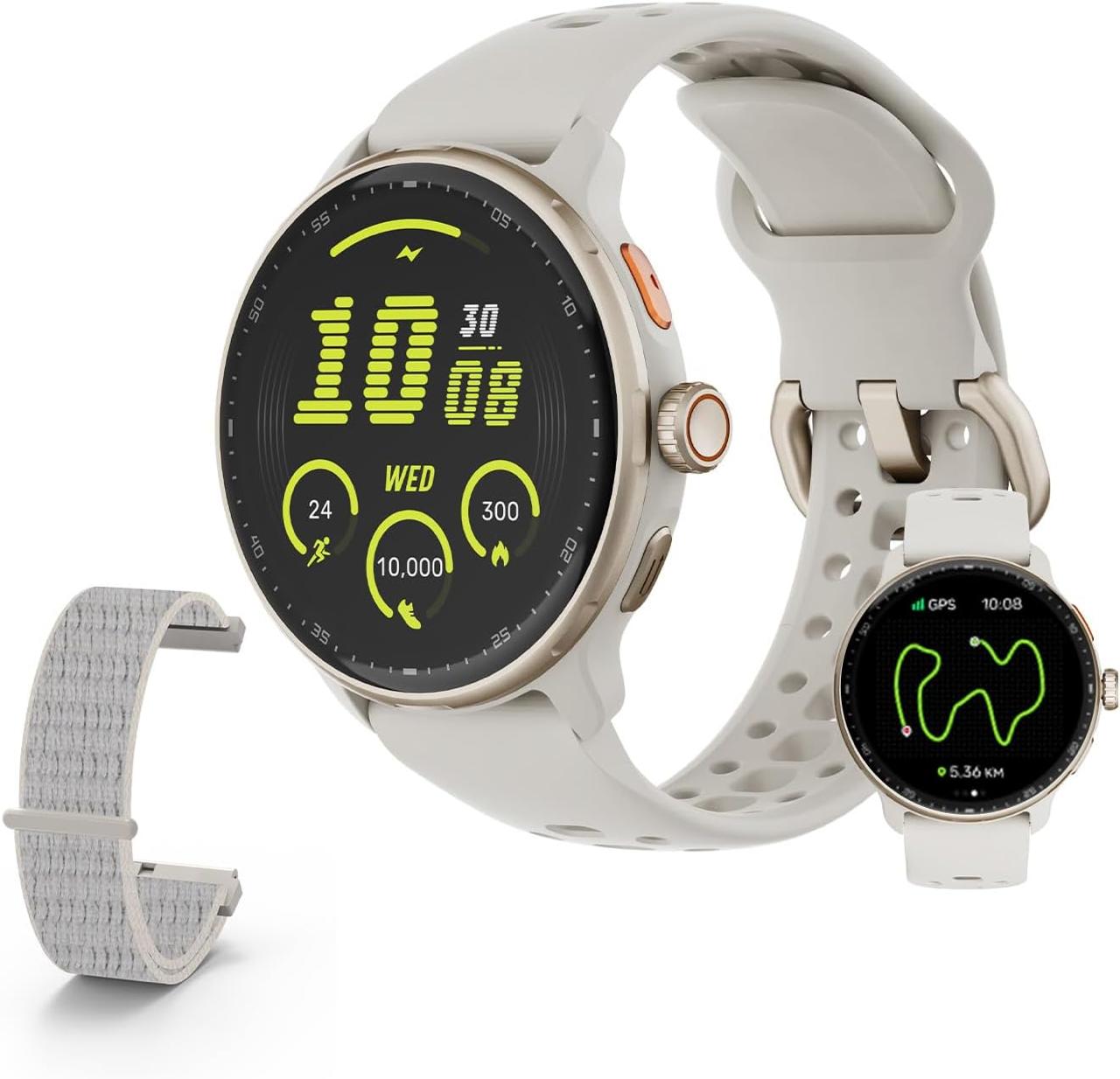 Bettdow SmartWatch GPS 1,43" AMOLED com IA e 2 Pulseiras