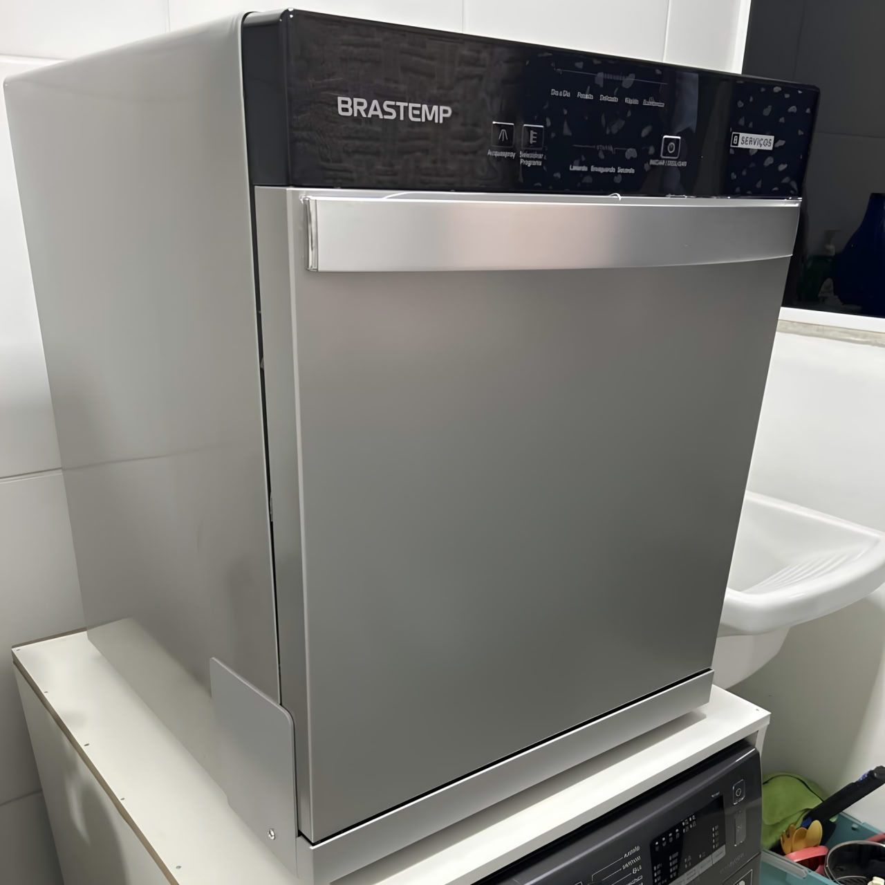 Lava-Louças Brastemp 8 Serviços Cinza 127V