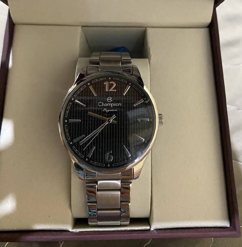 Relógio Champion Prata CN27670T