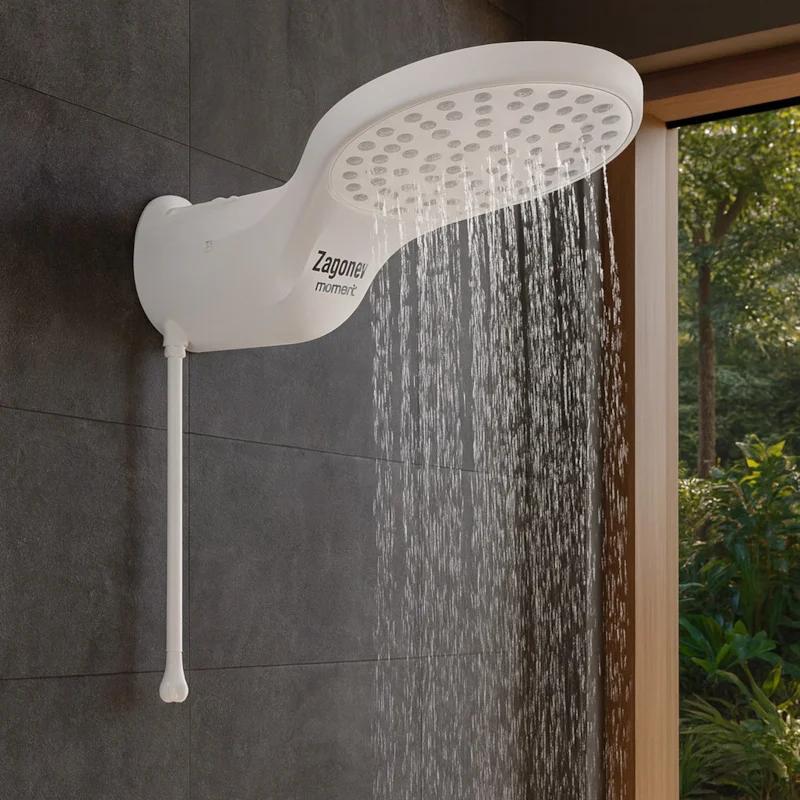 Chuveiro Ducha Moment Branca 4 Temperaturas Zagonel 220V