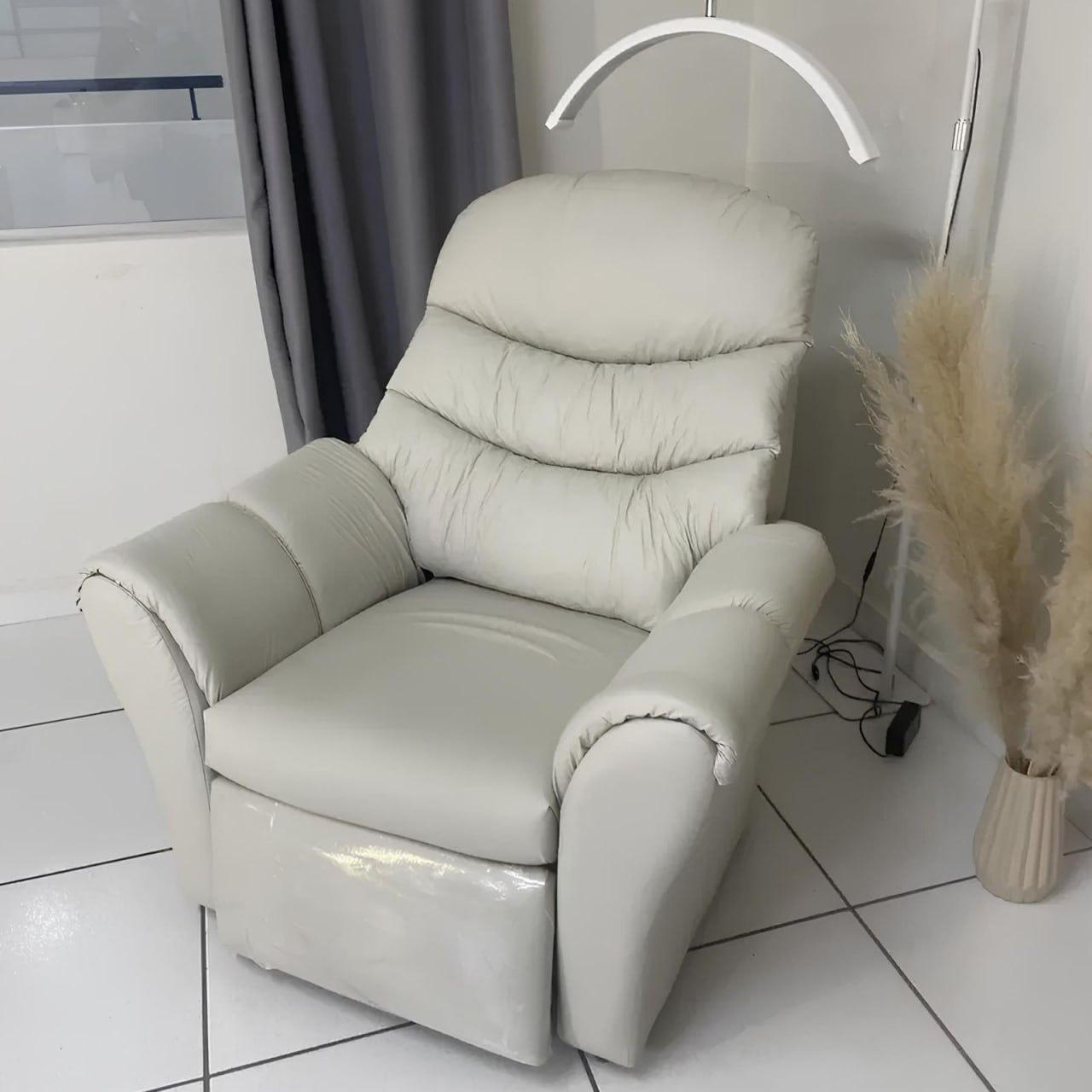 Poltrona Cadeira do Papai Reclinável Retrátil Corino