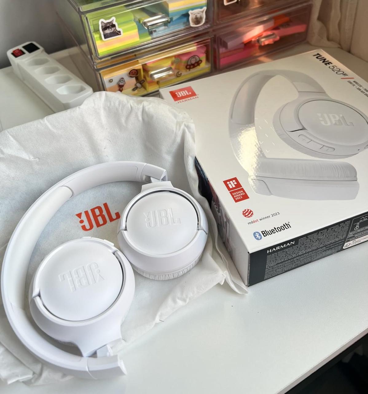 Fone de Ouvido JBL On-ear Tune 520BT Sem Fio