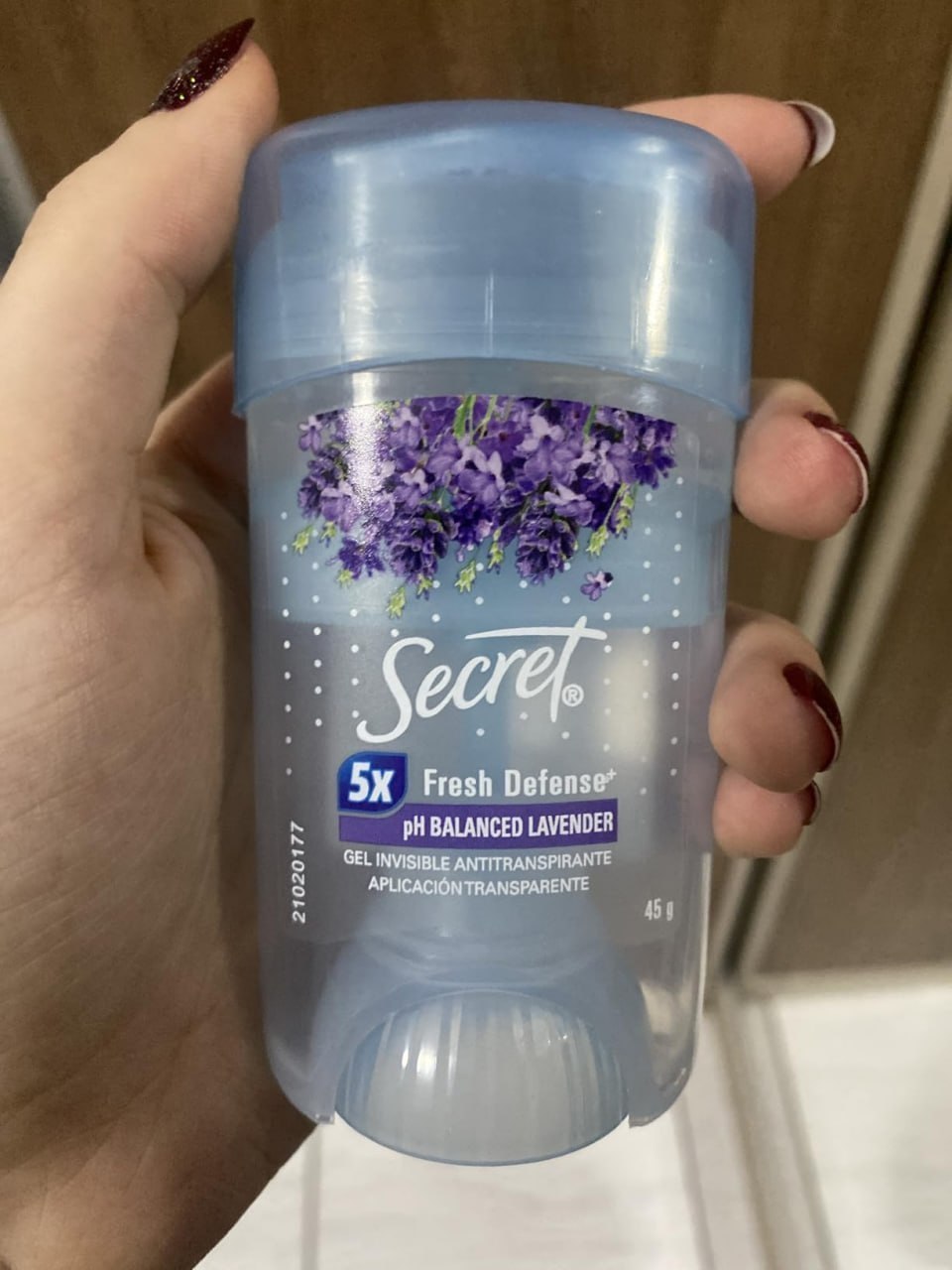 Desodorante em Gel Secret Aroma Lavanda 45g