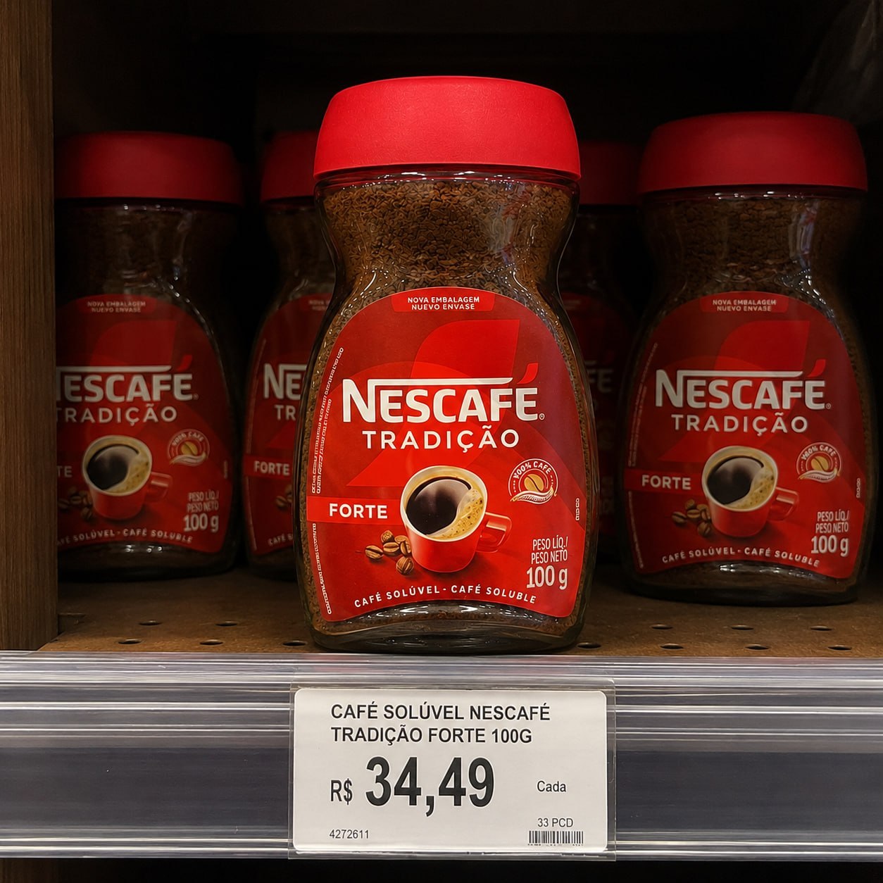 Nescafé Café Solúvel Tradição 100G