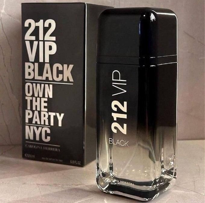 Perfume Carolina Herrera 212 VIP Black EDP 200ml