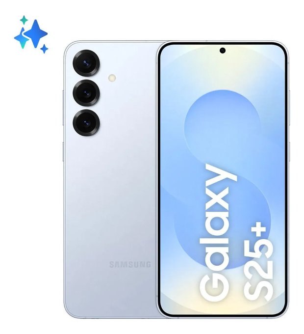 Samsung Galaxy S25+ 5G 256GB 12GB Câmera Tripla Azul