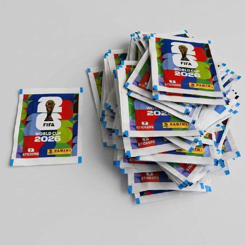 Kit 700 Figurinhas Copa do Mundo FIFA 2026 (100 Envelopes)