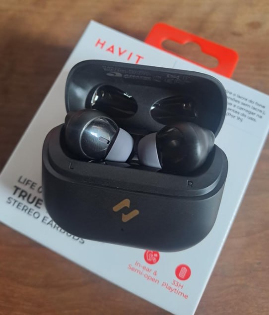 Fone de Ouvido Sem Fio HAVIT TW982 Bluetooth 33h Bateria