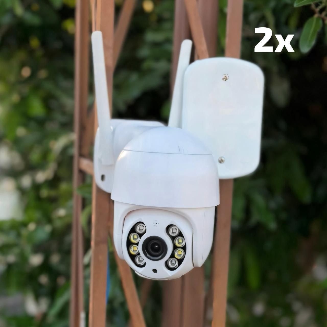 Kit com 2 Câmeras de Segurança IP WiFi