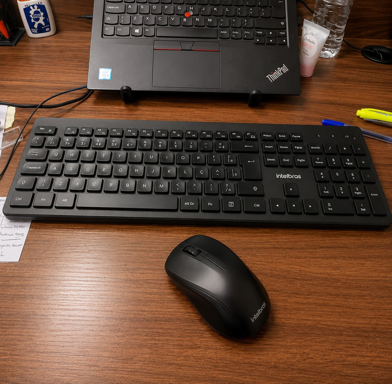 Kit Teclado e Mouse Sem Fio CSI50 Intelbras