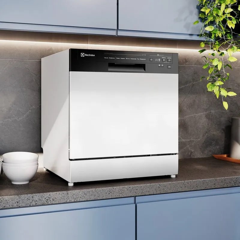 Lava-louça Electrolux 8 Serviços Branca Lava & Seca 127V