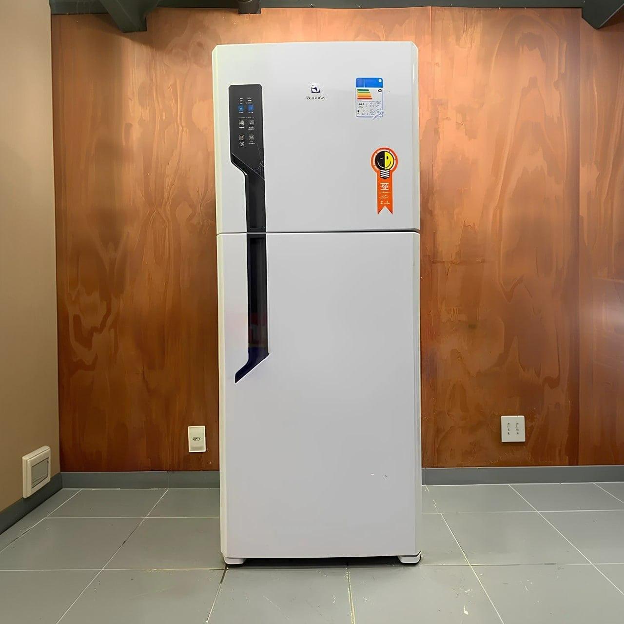 Geladeira Electrolux Frost Free 431L Efficient AutoSense Duplex Branca