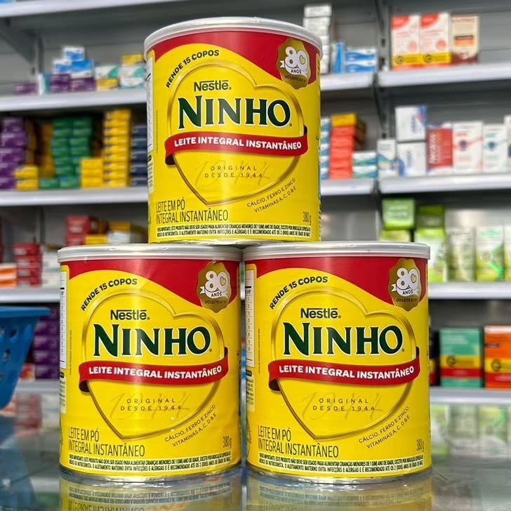 Leite Pó Instantâneo Integral Ninho Lata 380g