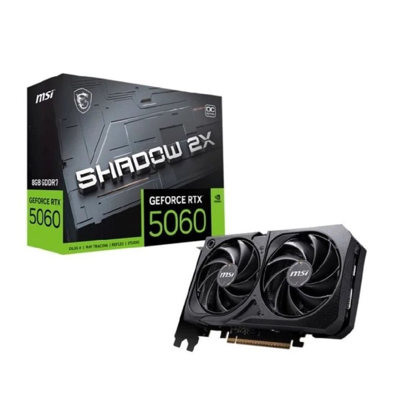 Placa de Vídeo NVIDIA GeForce MSI RTX5060 8GB
