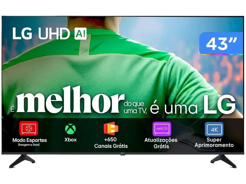 Smart TV LG 43" 4K UHD